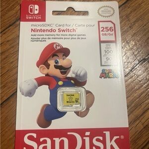 SanDisk 256GB microSDXC Micro SD Card for Nintendo Switch - BRAND NEW